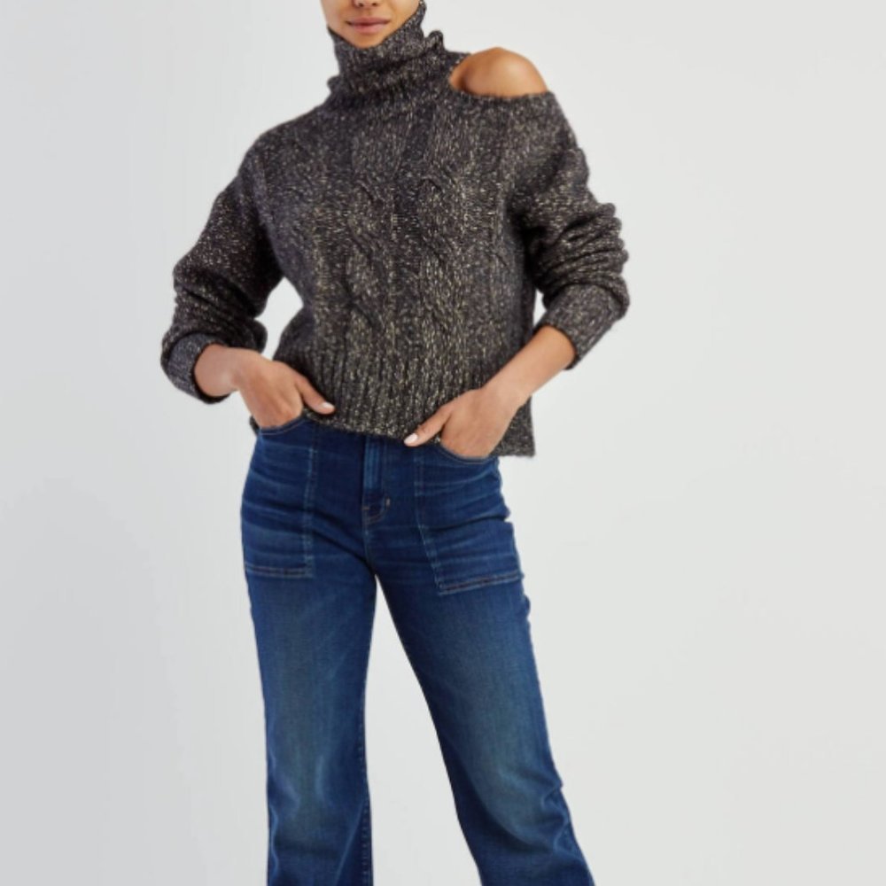 Veronica Beard Sellneck Cable Knit Sweater XS